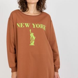 Bluza Damska Model VI-BL-3212.15X Brown/Green - Factory Price