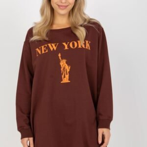 Bluza Damska Model VI-BL-3212.15X Brown/Orange - Factory Price