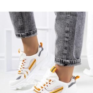 Białe sneakersy damskie Bernier - Solea